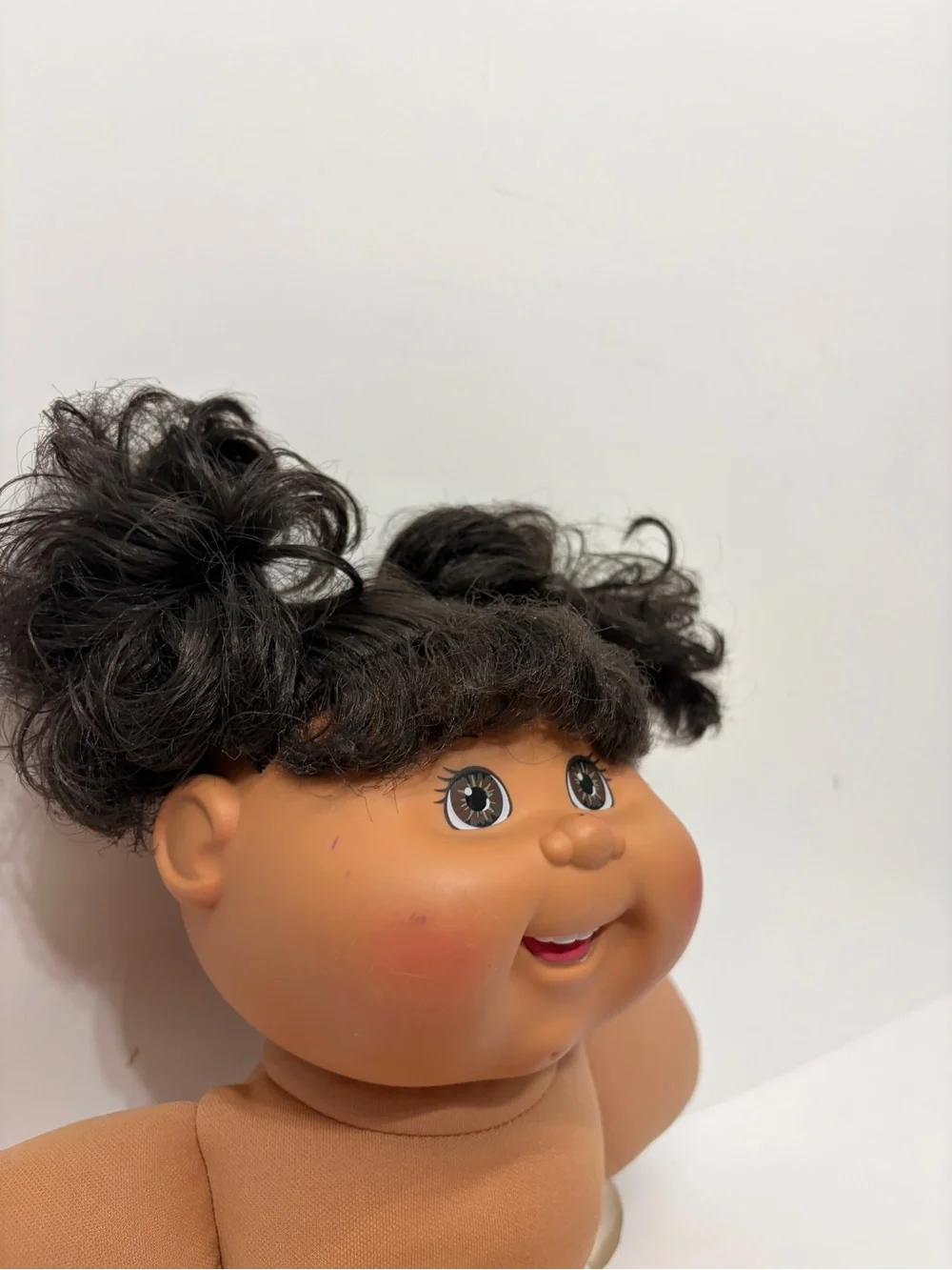 2015 Cabbage Patch Kids Doll Black Hair Brown Eyes